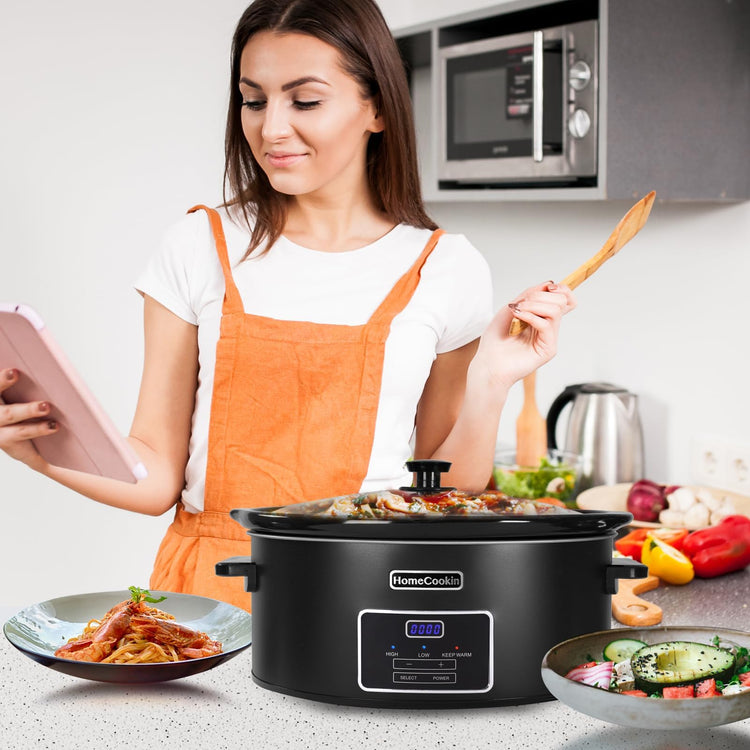 6 Quart Programmable Slow Cooker