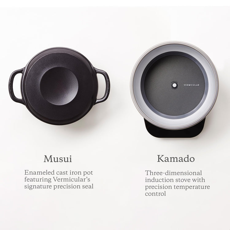 Musui Kamado Cast Iron Induction Cooker