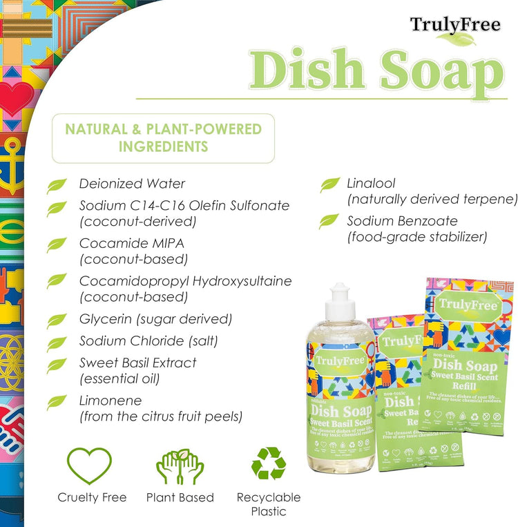 Non Toxic Dish Soap (9 Fl Oz)