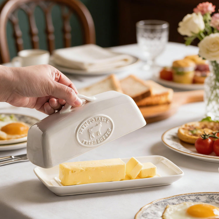 Cow Butter Dish