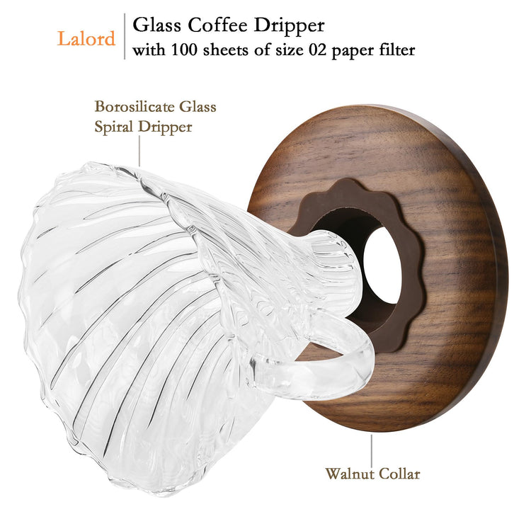 Pour Over Coffee Dripper (100 Count)