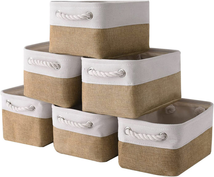 Small Baskets for Organizing (6 Count)