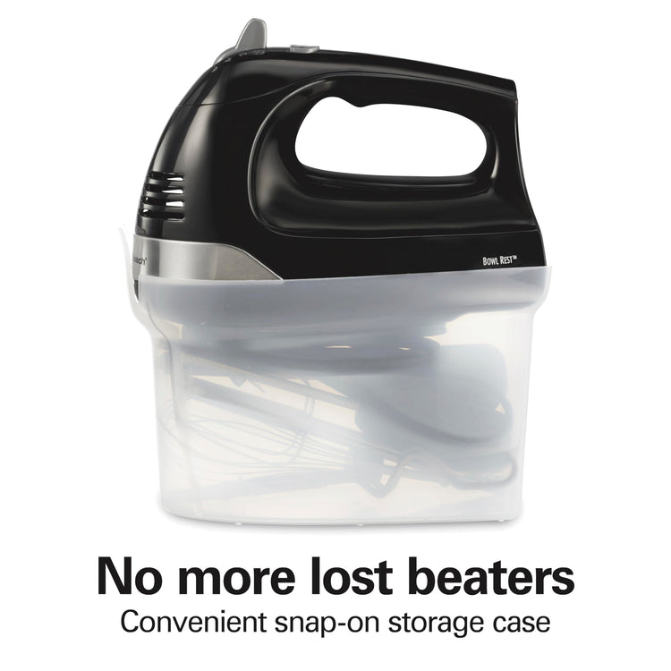 6 Speed Electric Hand Mixer With Easy Clean Beaters