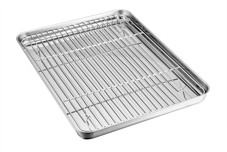 Baking Sheet with Cooling Rack Set