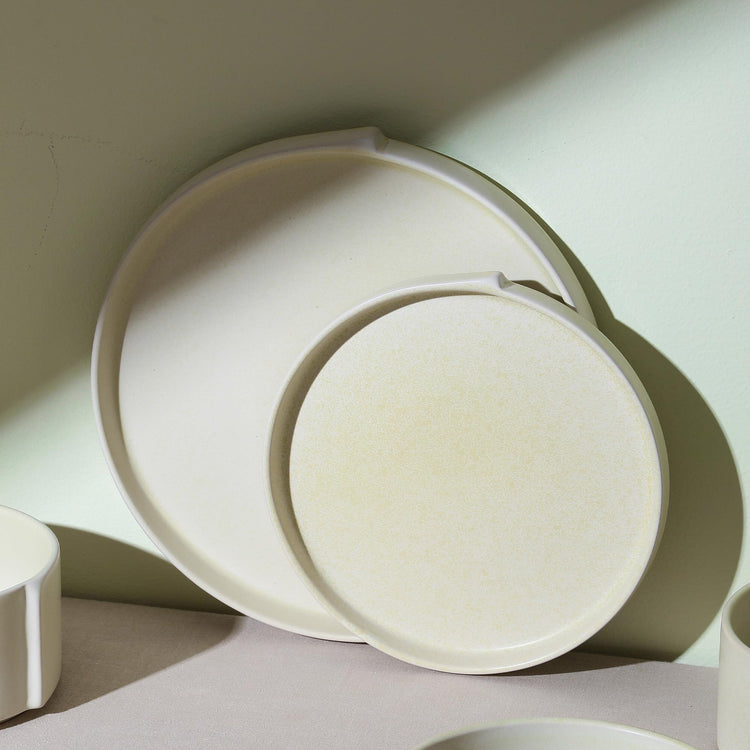 Bao 4 Piece Salad Plate Set Stoneware