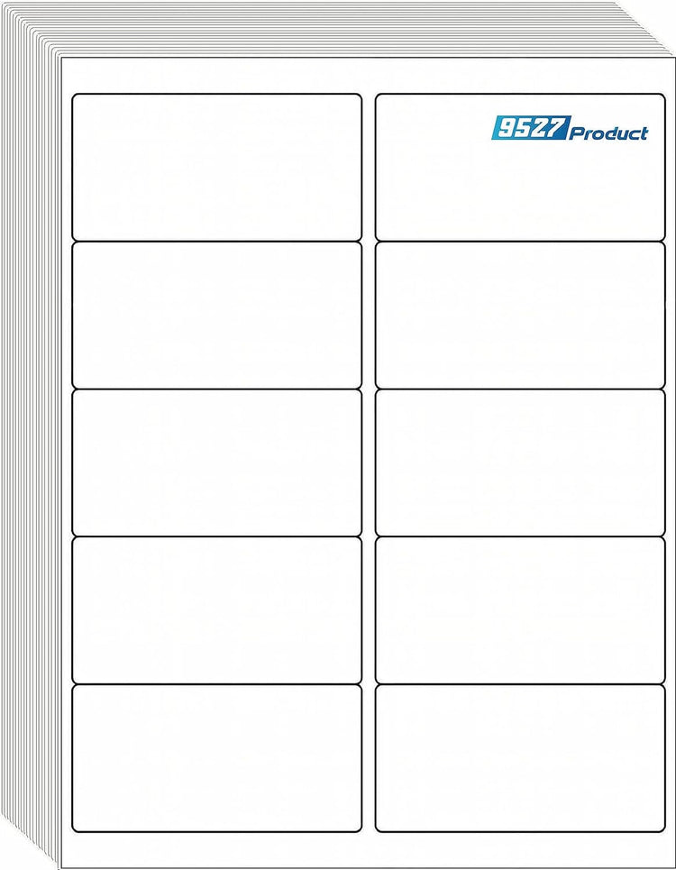 9527 Product 2x4 inch Shipping Labels, 300 Labels per Pack, Laser/Inkjet Compatible, Self-Adhesive