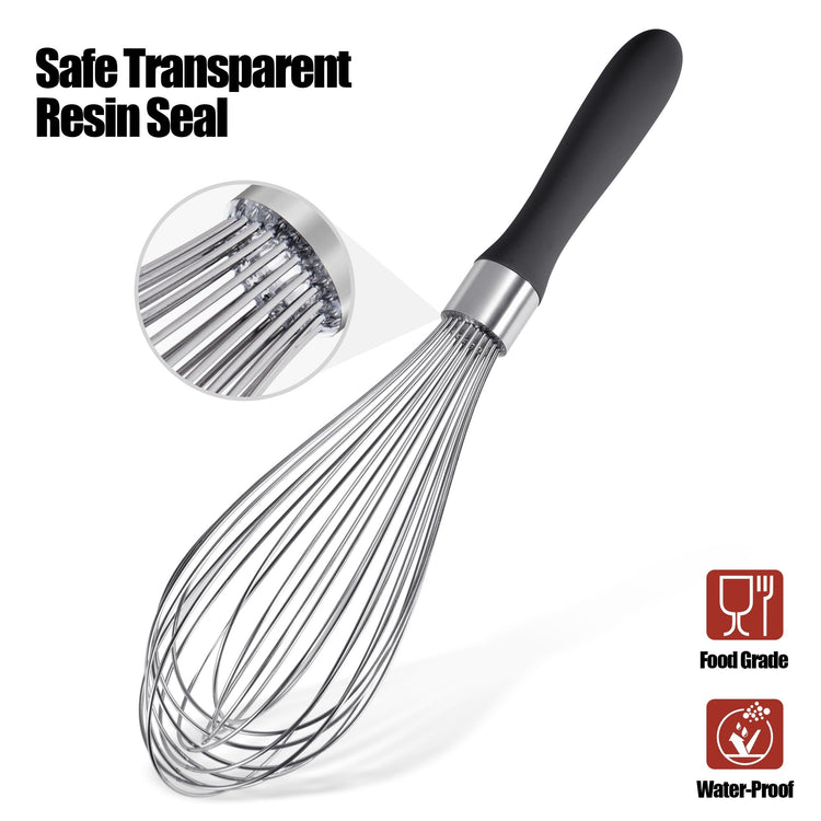 18 8 Stainless Steel Balloon Whisk for Cooking