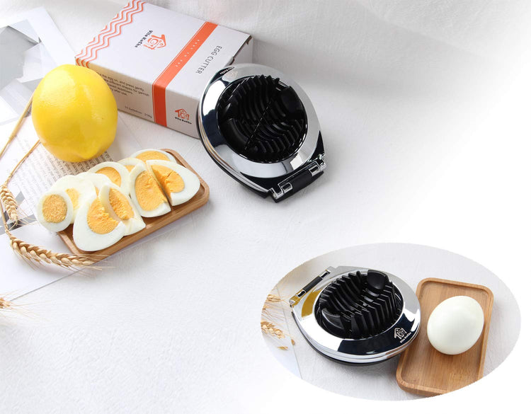 Multi Function Stainless Steel Egg Slicer for Hard Boiled Eggs