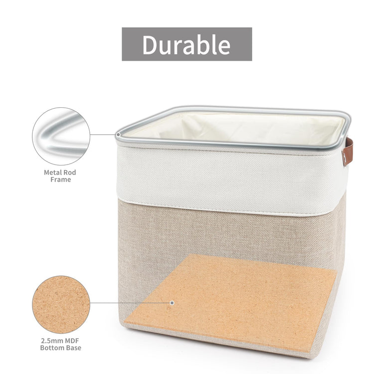 13x13 Cube Storage Bins (4 Count)