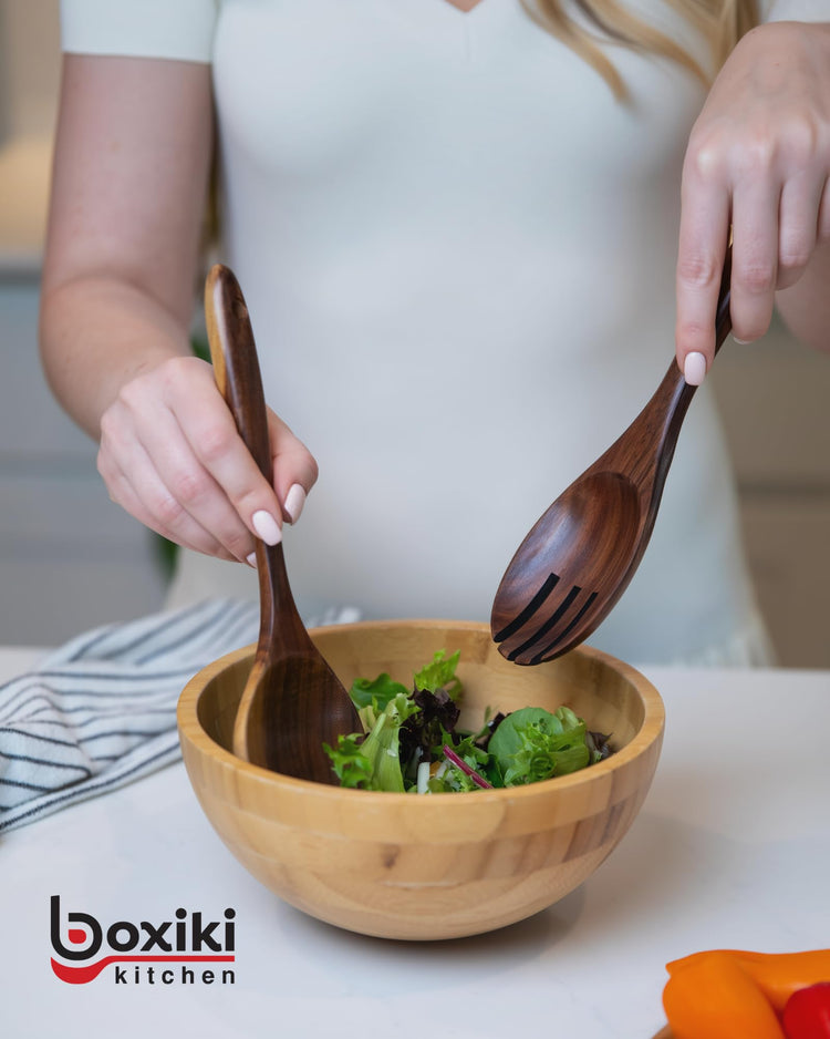 Luxury Teak Wood Utensil Set (6 Count)
