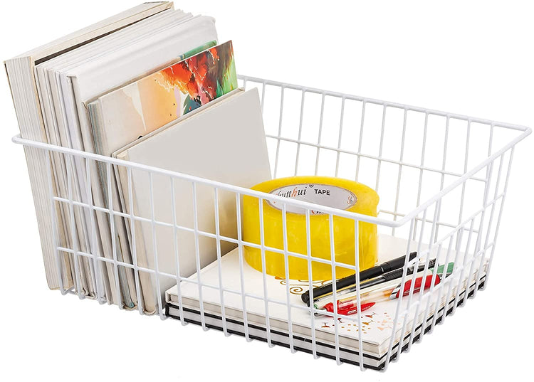 Wire Storage Baskets (6 Count)