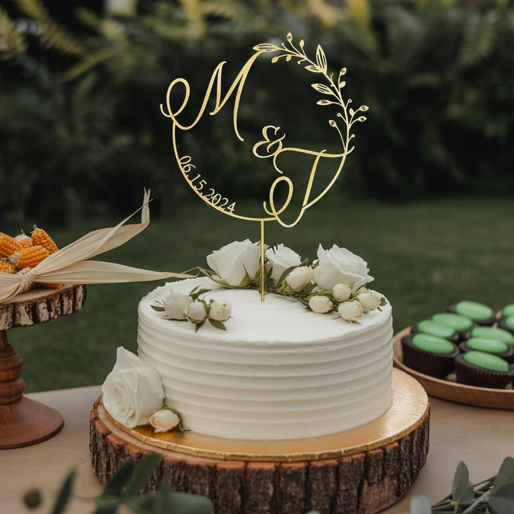 Personalized Wedding Cake Topper