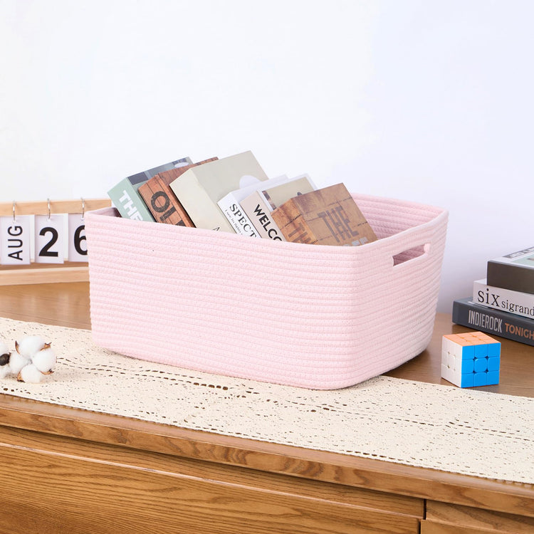 Large Storage Baskets for Organizing (4 Count)