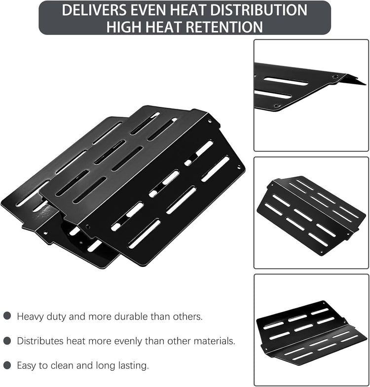 Genesis E-330 4 Burner 62752 7524 Grates 7620 7621 Flavorizer Bars 65505 Heat Deflectors Replacement Parts for Weber Genesis Grill Parts 300 Series E-310 E-320 S-310 S320 S-330 EP-310 EP-320 EP-330