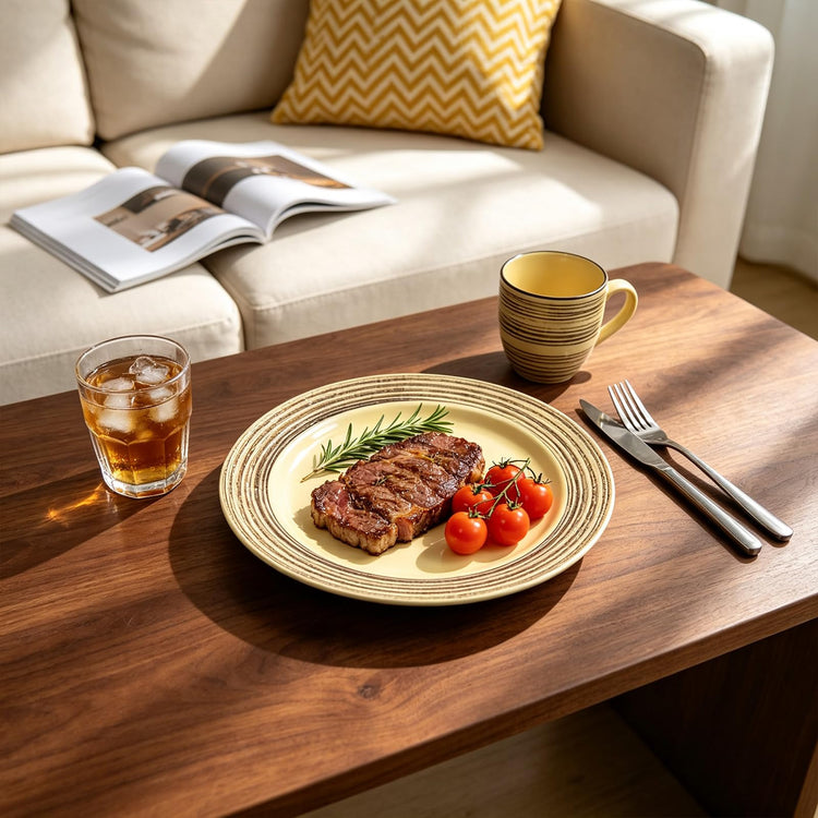 HomeVss 48 Piece Dinnerware Set