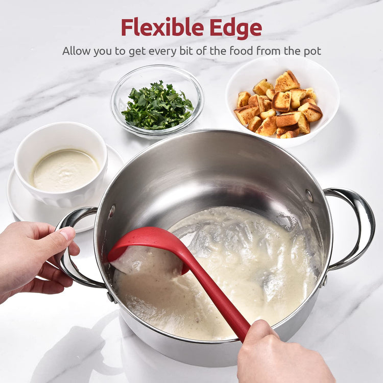 13 inch Silicone Soup Ladle