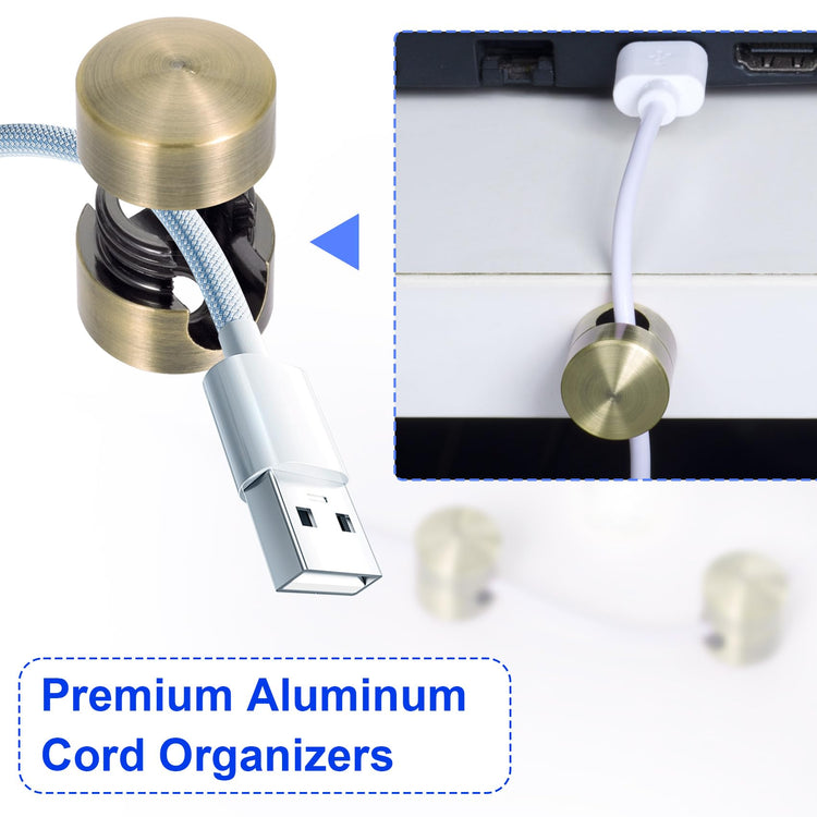 3 Sets Charger Cord Holders (3 .)