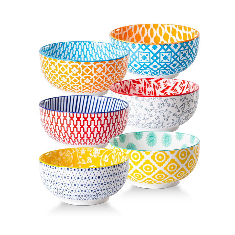 23 Oz Ceramic Soup Bowls Set of 6 (6 Count)