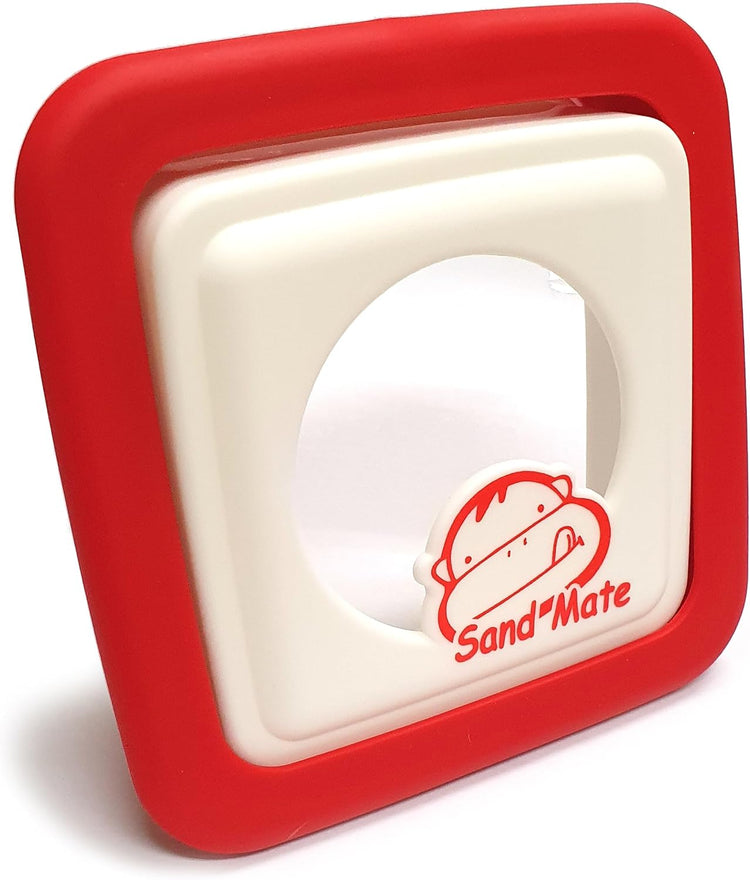 DEAD SKIN Sandwich Toast Cutter and Sealer Bread Sandwich Decruster Mold Pancake Maker Cookies Fruits Vegetables Shaped Cutters Lunch Bento Box Red