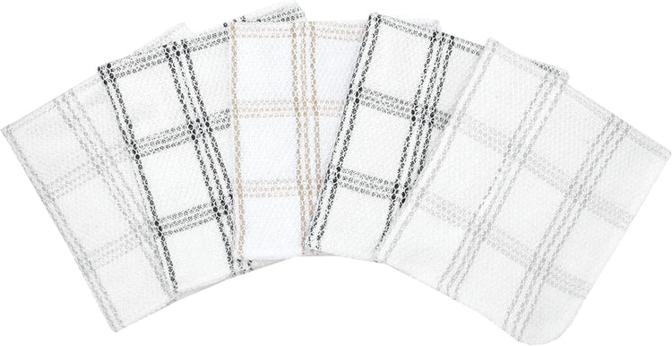 Ritz Cotton Scouring Dish Cloth 5-Pack, Neutral - Nestoria