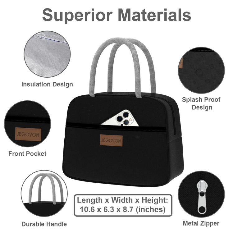 Leakproof Bento Box & Insulated Lunch Bag Set