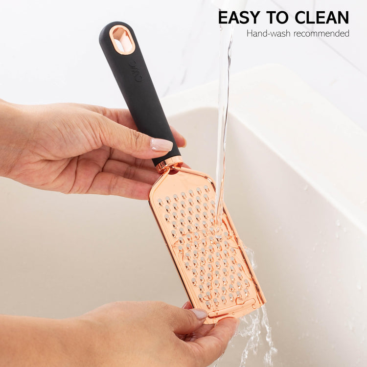 Kitchen Gadget Set Copper Plated Stainless Steel Utensils with Soft Touch Handles