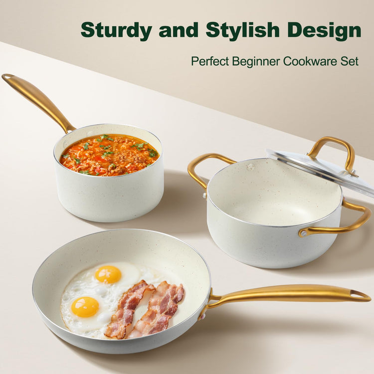 Pots and Pans Set 7 piece