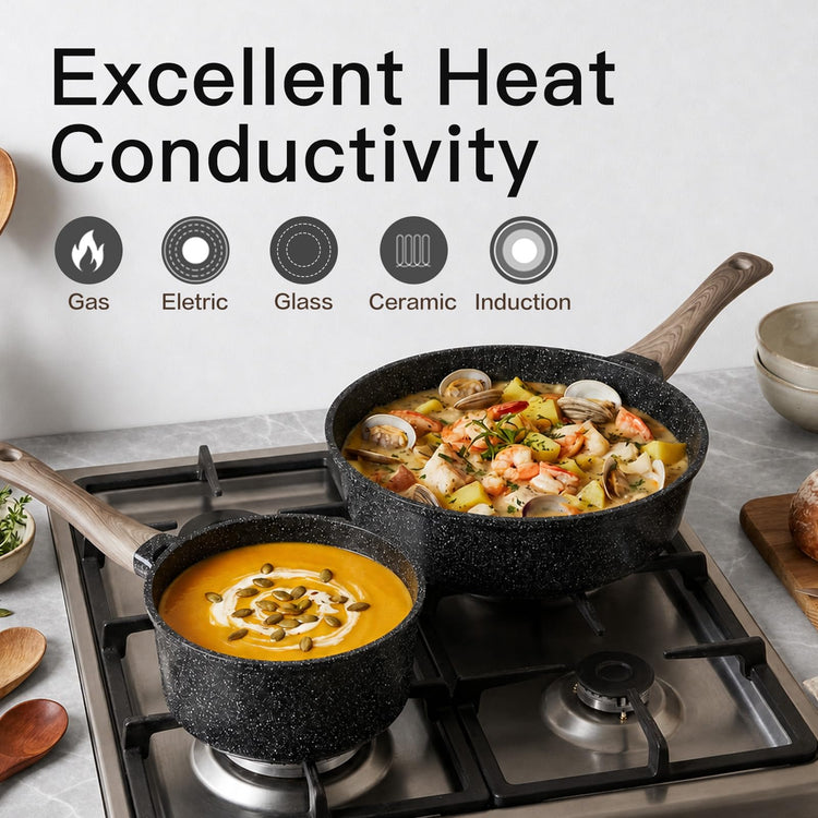 22 Piece Pots and Pans Set