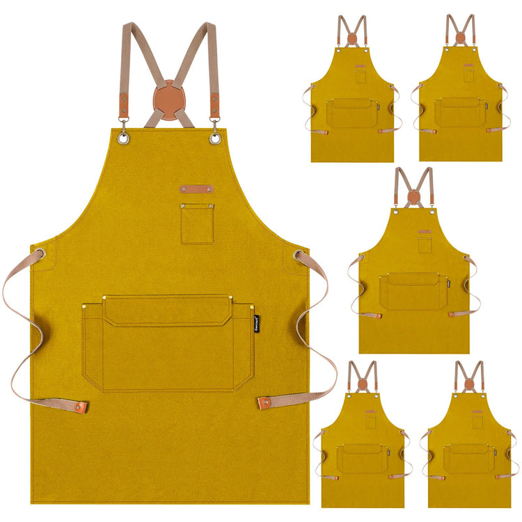 Chef Apron Men Women (6 Count)