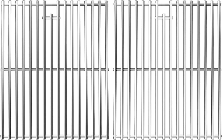 Orgneas 17 Inch Grill Grates for Home Depot Nexgrill 720-0830H, 720-0830D, 720-0783E, 720-0783C, Stainless Steel Cooking Grate Replacement Parts for Uniflame, Kenmore, Nexgrill 4&5-Burner Gas Grills