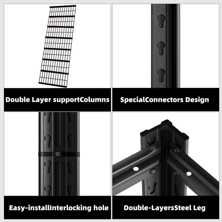 6 Tier Heavy Duty Garage Shelving