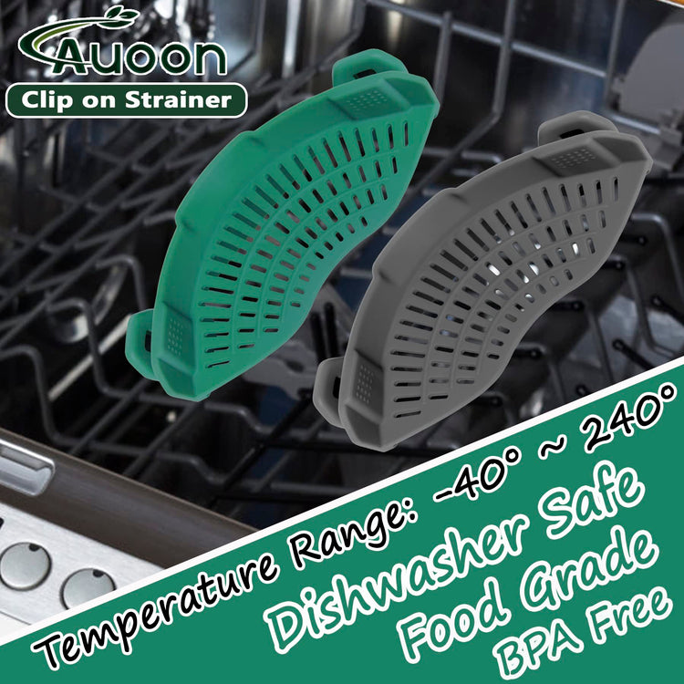 Clip On Strainer Silicone for Pots