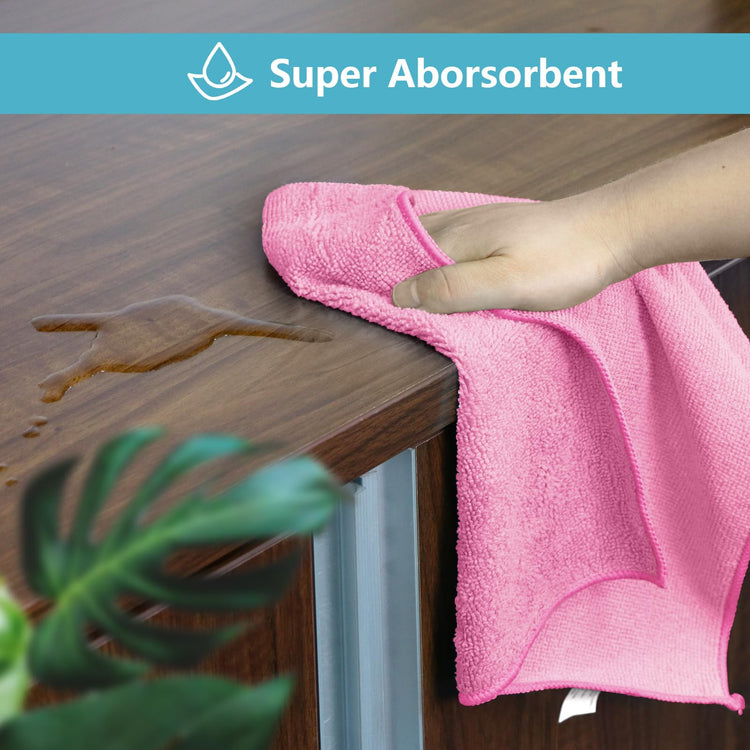 50PK Microfiber Cleaning Cloth (50 Count)