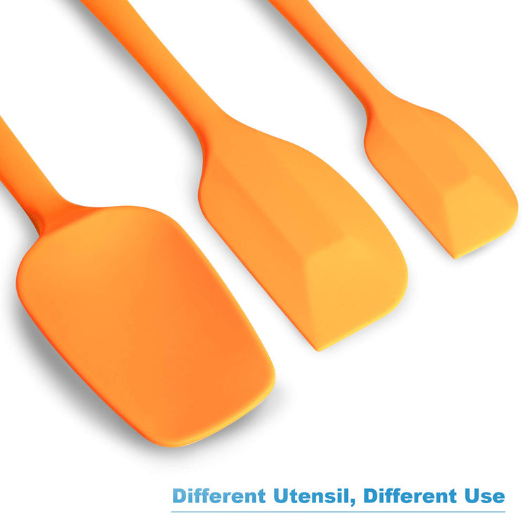 3 Piece Silicone Spatula Set (3 Count)