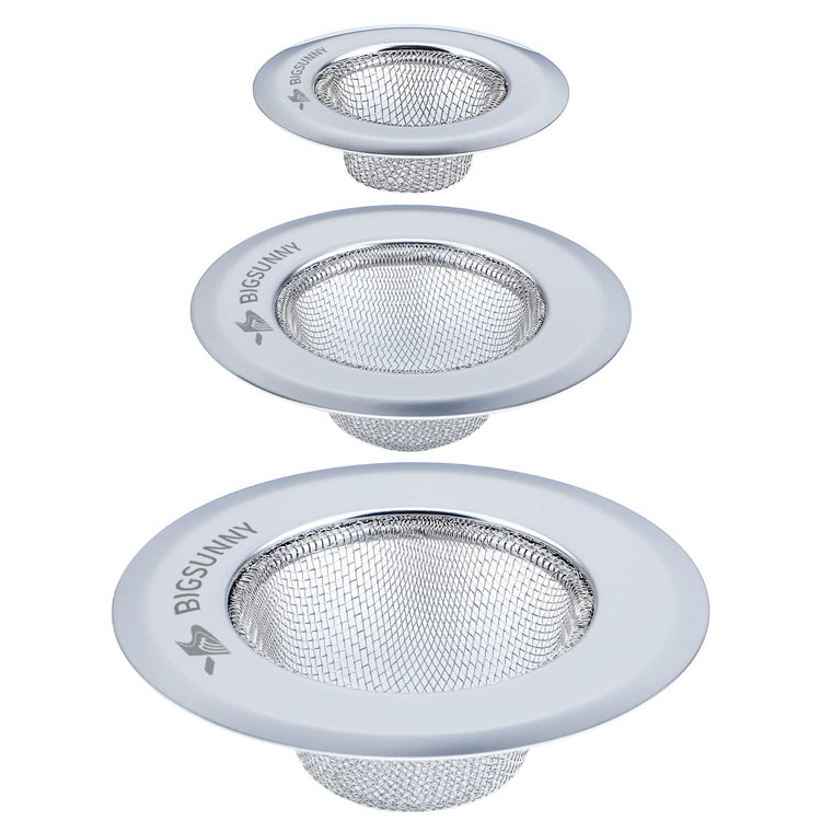 Mesh Sink Strainer Set of 3 (3 Count)