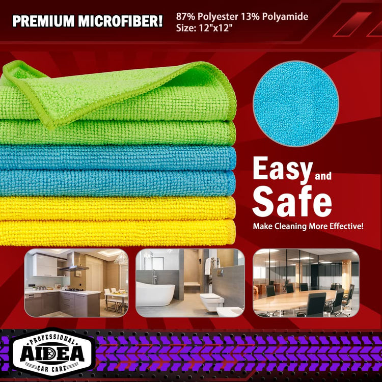 Microfiber Cleaning Cloth 10PK (10 Count)