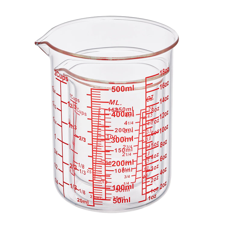 3 Piece Glass Measuring Cup Set