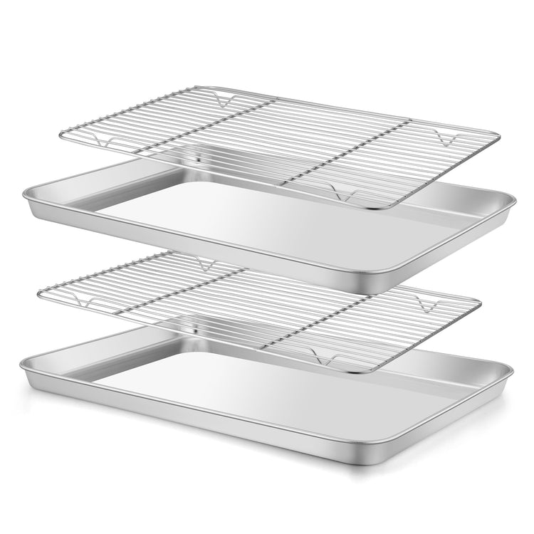 Baking Sheet with Wire Rack (2 Count)