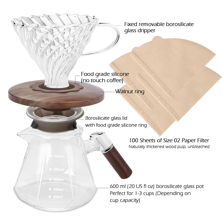 Pour Over Coffee Maker