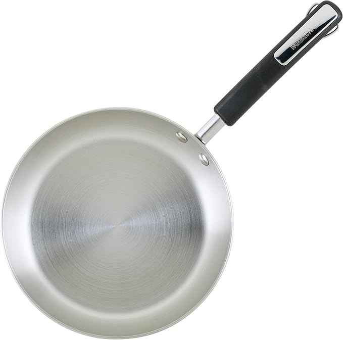 Farberware Brilliance Stainless Steel Cookware Pots and Pans Set with Kitchen Cooking Tools and Glass Lids, 10 Piece, Dishwasher Safe and Induction Ready, Stainless Steel
