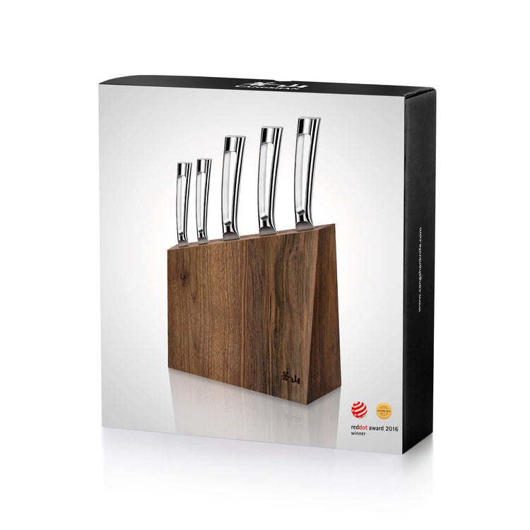 N1 Series 6 Piece German Steel Forged Knife Block Set
