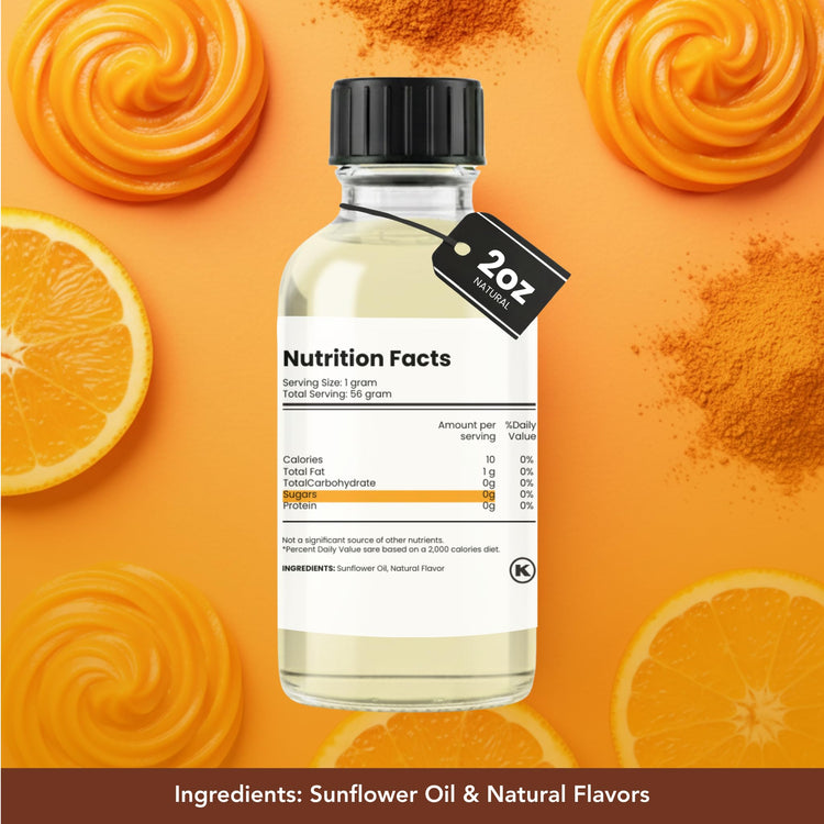 Natural Orange Extract (2 Fl Oz)