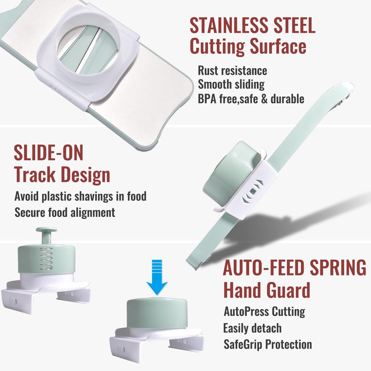 6 Blade Mandoline Slicer for Kitchen