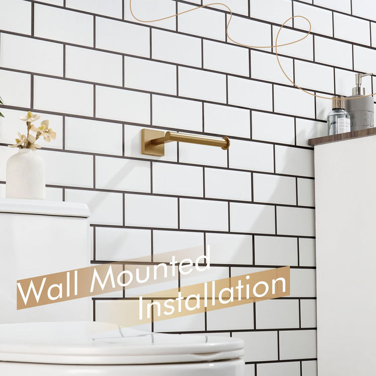 Toilet Paper Holder Toilet Roll Holders Hold Mega Rolls Kitchen Bathroom Tissue Paper Dispenser Champagne Bronze Stainless Steel