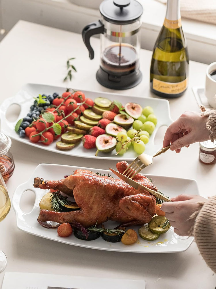 Turkey Serving Platter for Entertainment (2 Count)