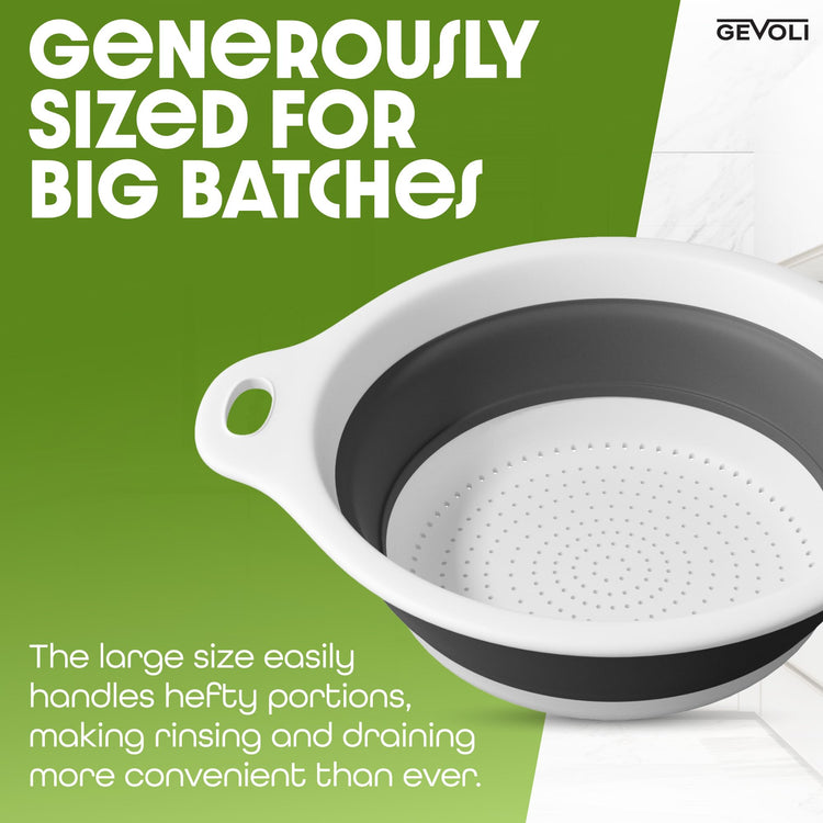 Collapsible Colander Strainer