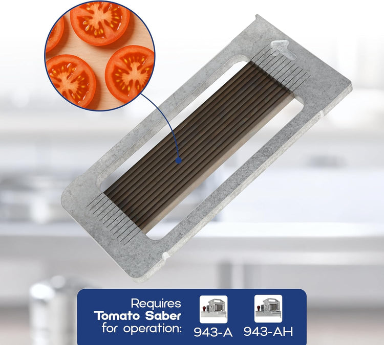 Prince Castle 3/16" Blade Cartridge for Tomato Saber - Blade Replacement Cutter Blade for Cutting and Chopping Tomatoes, Fruits and More in Commercial Kitchens, Restaurants and More