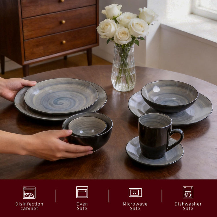 HomeVss Stoneware Sonoma Dinnerware Set