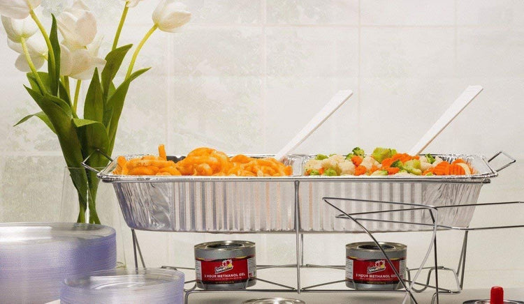 Aluminum Deep Foil Pans Full Size (20 Count)