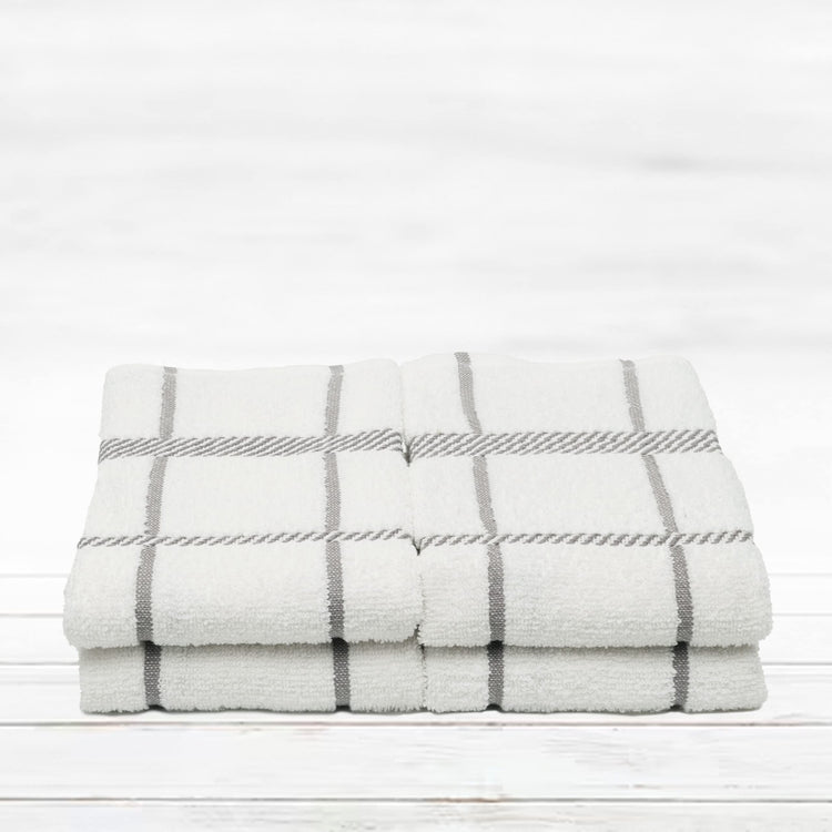 100% Cotton Terry Dish Towels (4 Count)